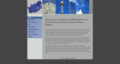 Desktop Screenshot of drm.org.za
