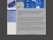 Tablet Screenshot of drm.org.za